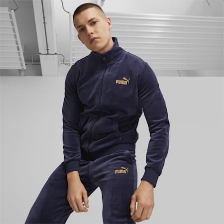 Gold puma sale jacket